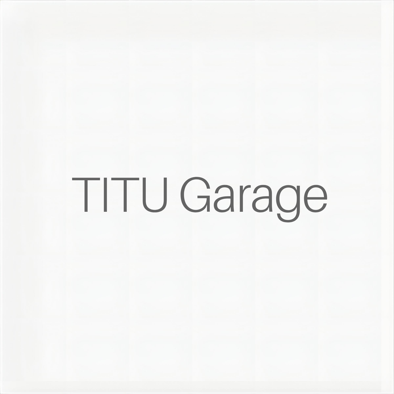 horizontal alignment logo for 'titu garage' 20260306 220125 0000